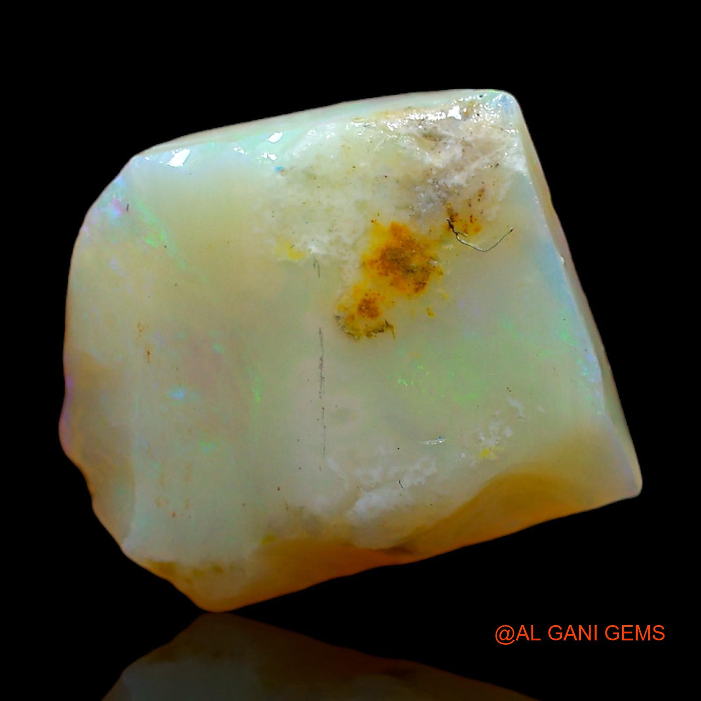 6.00 Cts Natural Australian Fire Opal Fancy Rough Loose Gemstone For Jewelry 14x12x6 mm RC-290