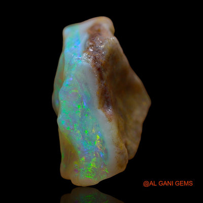 8.00 Cts Natural Australian Fire Opal Loose Gemstone Fancy Rough 18x10x9 mm RC-291
