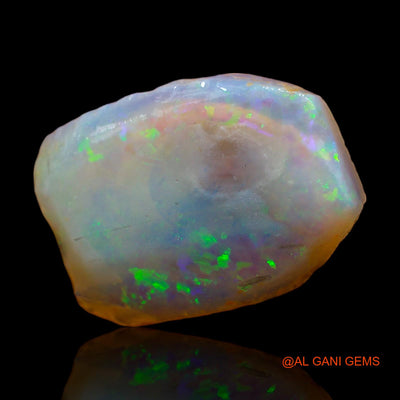 4.00 Cts Natural Australian Fire Opal Loose Gemstone Fancy Rough 16x12x3 mm RC-292