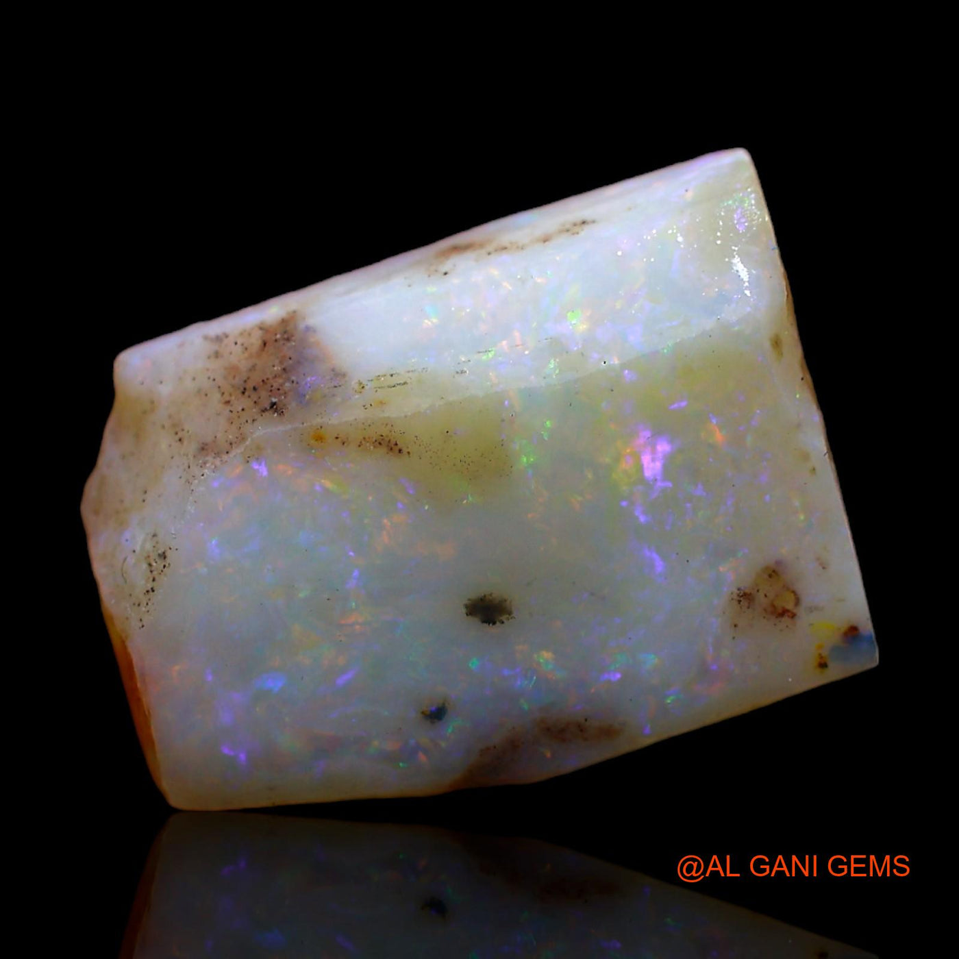 7.00 Cts Natural Australian Fire Opal Loose Gemstone Fancy Rough 15x11x5 mm RC-293
