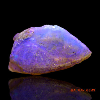 Natural Untreated Fire Opal Loose Gemstone Fancy Rough From Australia 5.00 Cts 18x11x5 mm RC-296