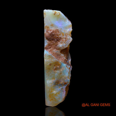 18.00 Cts Natural Australian Fire Opal Loose Gemstone Fancy Rough 36x10x9 mm RC-29