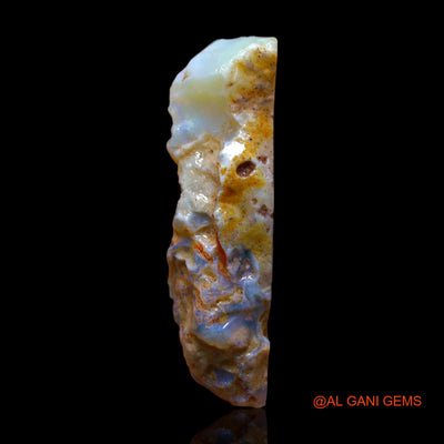 18.00 Cts Natural Australian Fire Opal Loose Gemstone Fancy Rough 36x10x9 mm RC-29