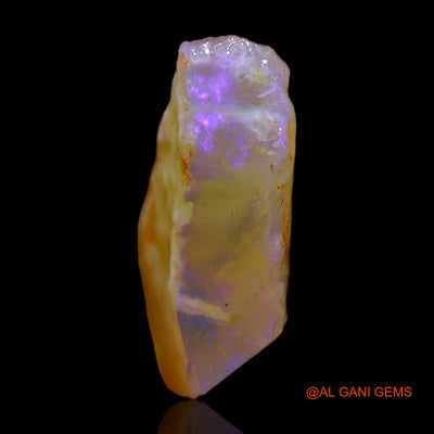 Natural Untreated Fire Opal Loose Gemstone Fancy Rough From Australia 7.00 Cts 21x11x6 mm RC-312