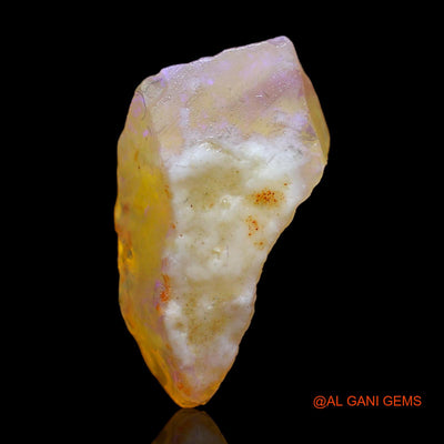 Natural Untreated Fire Opal Loose Gemstone Fancy Rough From Australia 7.00 Cts 21x11x6 mm RC-312