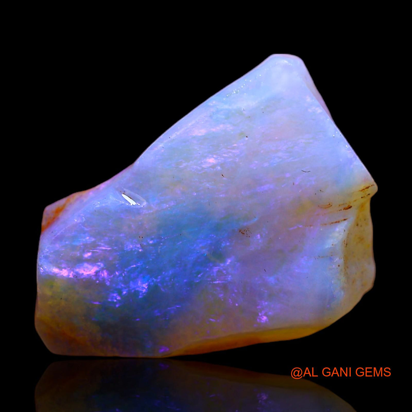 7.00 Cts Natural Australian Fire Opal Loose Gemstone Fancy Rough 18x12x7 mm RC-317