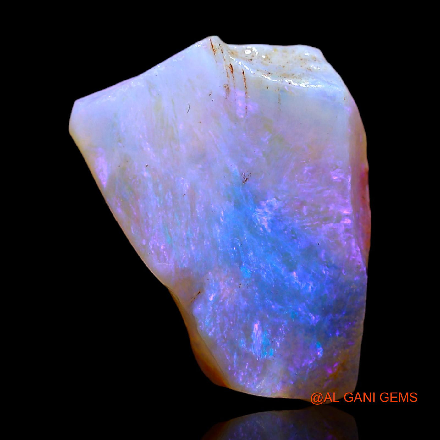 7.00 Cts Natural Australian Fire Opal Loose Gemstone Fancy Rough 18x12x7 mm RC-317