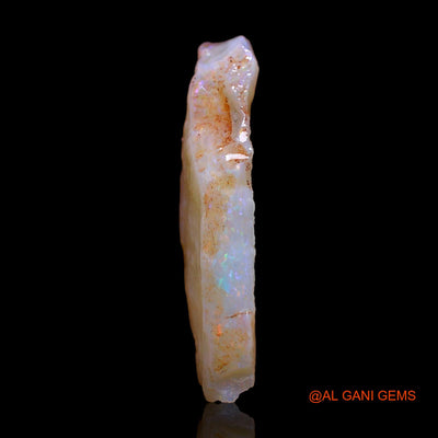 6.00 Cts Natural Australian Fire Opal Loose Gemstone Fancy Rough 18x14x4 mm RC-318