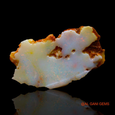 8.00 Cts Natural Australian Fire Opal Loose Gemstone Fancy Rough 29x16x3 mm RC-31