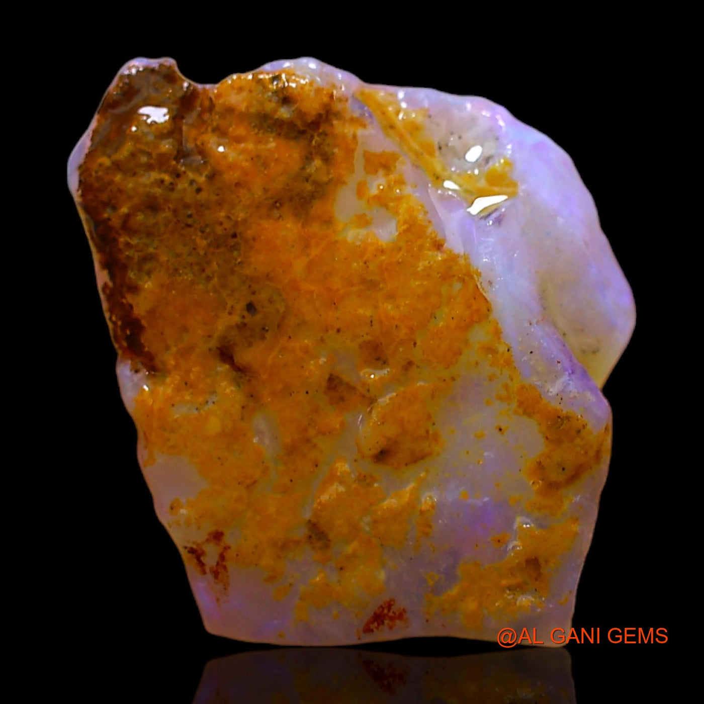 5.00 Cts Natural Australian Fire Opal Fancy Rough Loose Gemstone For Jewelry 15x12x5 mm RC-321