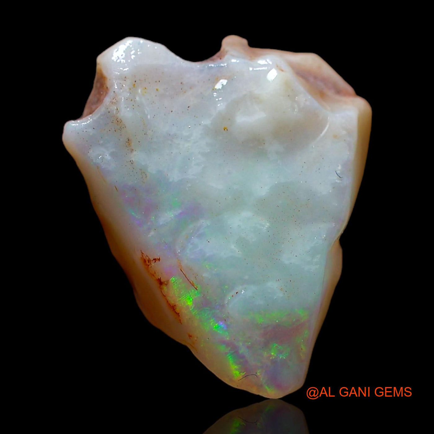 6.00 Cts Unheated Australian Fire Opal Loose Gemstone Fancy Rough Natural 17x13x5 mm RC-322