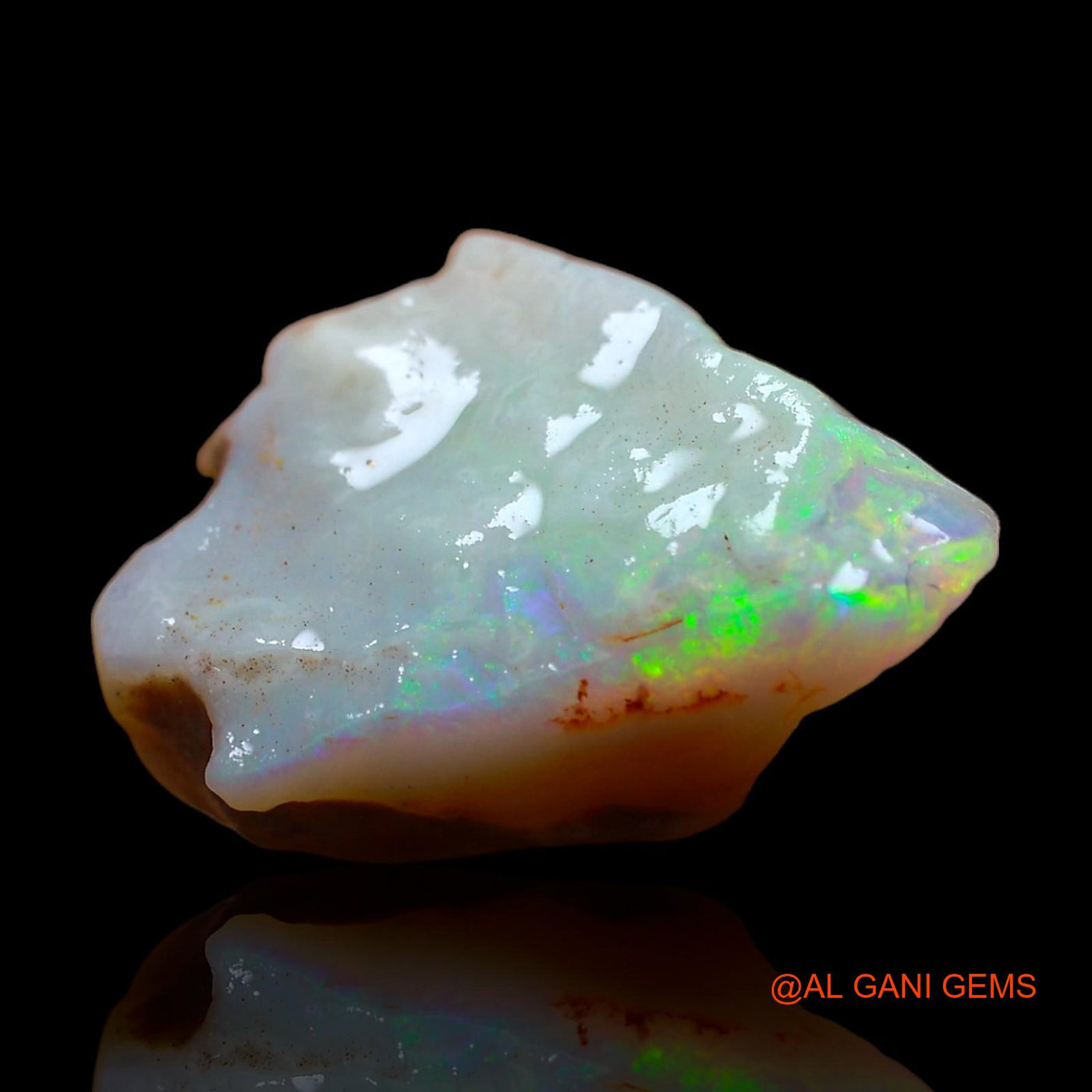 6.00 Cts Unheated Australian Fire Opal Loose Gemstone Fancy Rough Natural 17x13x5 mm RC-322