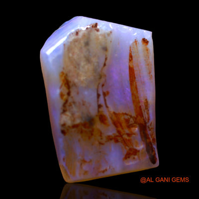 5.00 Cts Natural Australian Fire Opal Loose Gemstone Fancy Rough 16x11x4 mm RC-325