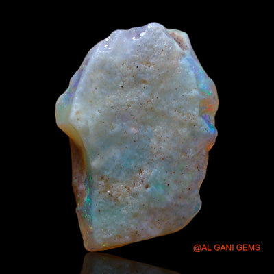 5.00 Cts Natural Australian Fire Opal Loose Gemstone Fancy Rough 16x12x4 mm RC-326