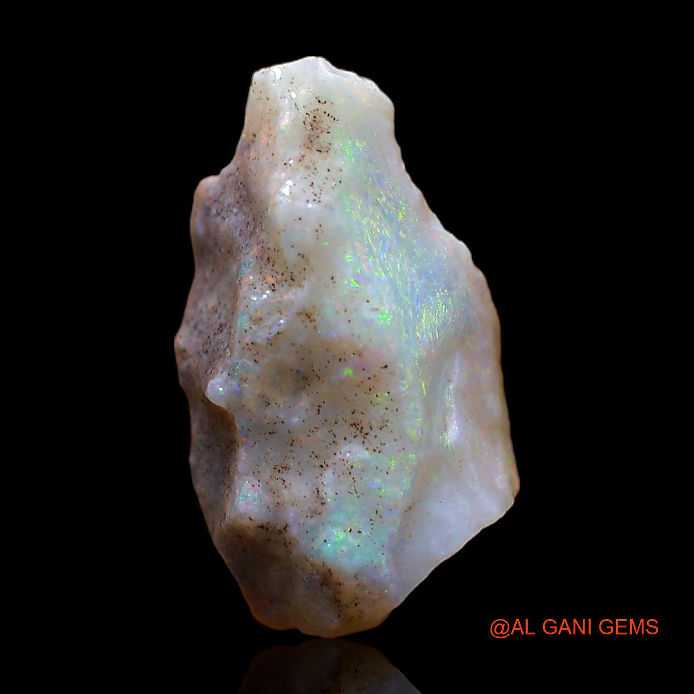 Natural Fire Opal Gemstone 5.00 Cts Loose Fancy Rough From Australia 19x11x5 mm RC-327