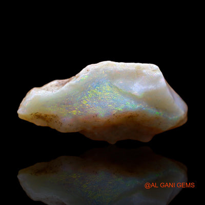 Natural Fire Opal Gemstone 5.00 Cts Loose Fancy Rough From Australia 19x11x5 mm RC-327