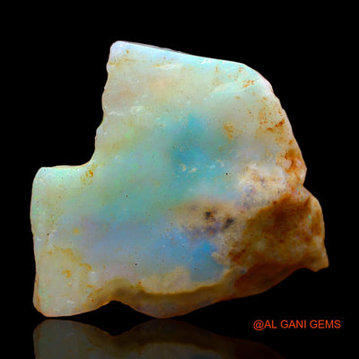 14.00 Cts Natural Australian Fire Opal Loose Gemstone Fancy Rough 24x22x5 mm RC-32