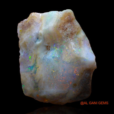 Natural Untreated Fire Opal Loose Gemstone Fancy Rough From Australia 6.00 Cts 15x12x8 mm RC-337