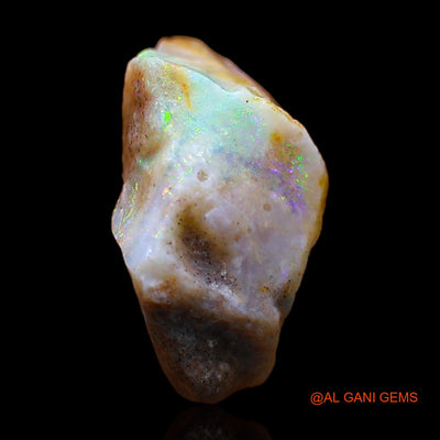 Natural Untreated Fire Opal Loose Gemstone Fancy Rough From Australia 6.00 Cts 15x12x8 mm RC-337