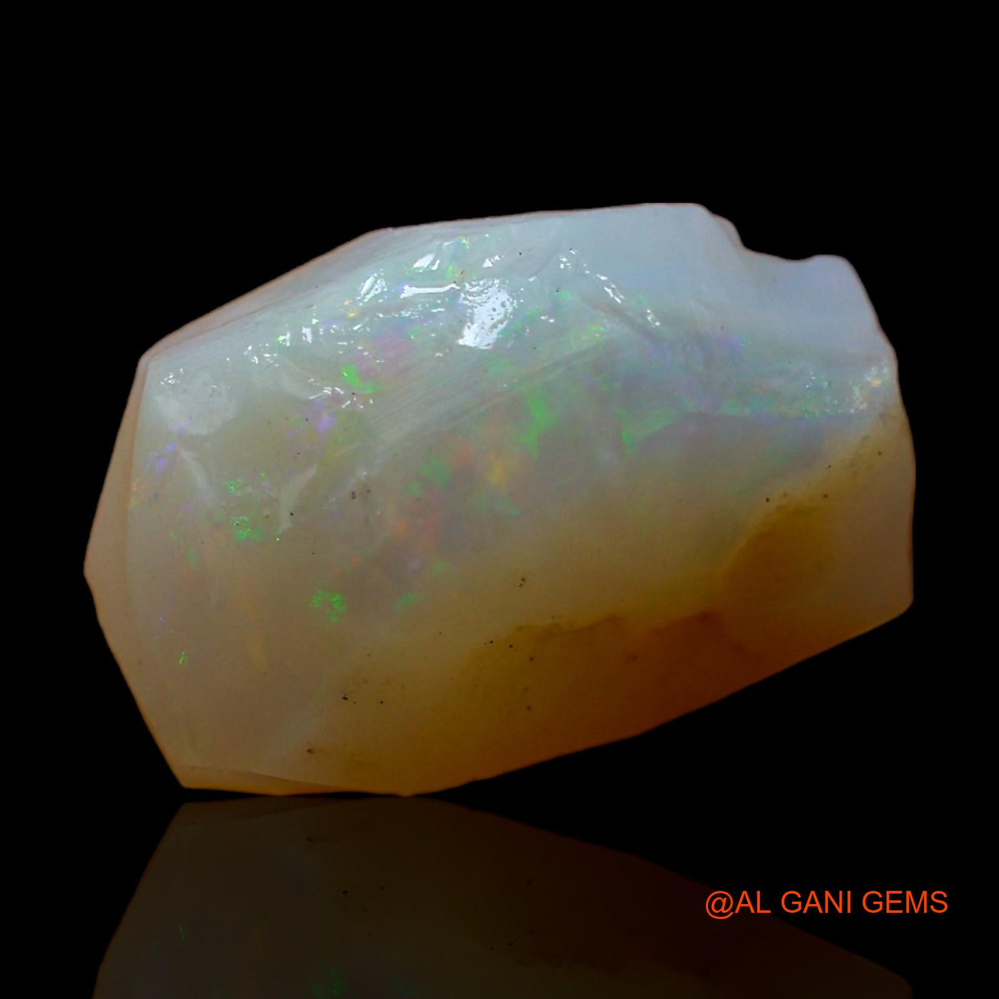 6.00 Cts Unheated Australian Fire Opal Loose Gemstone Fancy Rough Natural 15x10x6 mm RC-338