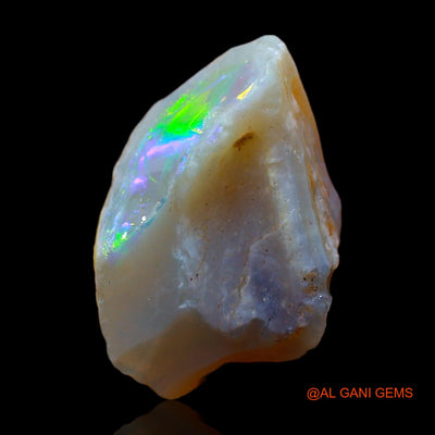 Natural Untreated Fire Opal Loose Gemstone Fancy Rough From Australia 4.00 Cts 17x10x5 mm RC-340