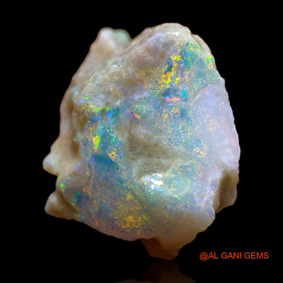 7.00 Cts Natural Australian Fire Opal Loose Gemstone Fancy Rough 15x13x9 mm RC-341