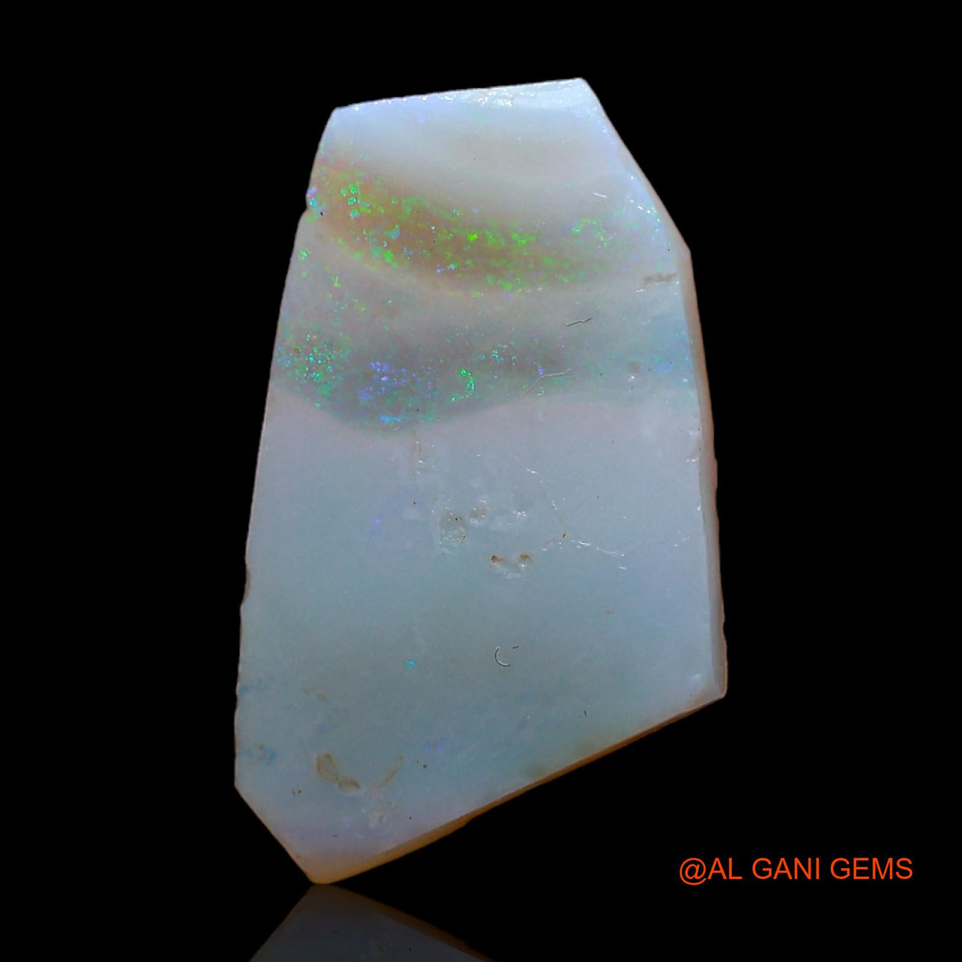 Natural Untreated Fire Opal Loose Gemstone Fancy Rough From Australia 3.00 Cts 16x10x2 mm RC-342