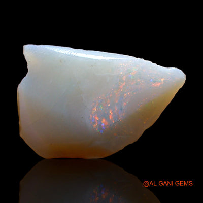 4.00 Cts Natural Australian Fire Opal Loose Gemstone Fancy Rough 17x11x4 mm RC-343