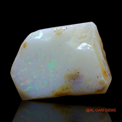 5.00 Cts Natural Australian Fire Opal Loose Gemstone Fancy Rough 15x11x3 mm RC-344