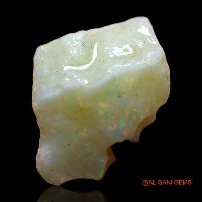 5.00 Cts Natural Australian Fire Opal Loose Gemstone Fancy Rough 13x12x6 mm RC-345