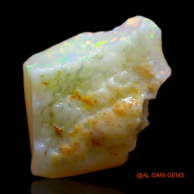 5.00 Cts Natural Australian Fire Opal Loose Gemstone Fancy Rough 13x12x6 mm RC-345
