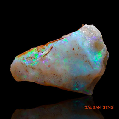 4.00 Cts Natural Australian Fire Opal Loose Gemstone Fancy Rough 16x12x5 mm RC-346