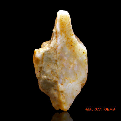 19.00 Cts Natural Australian Fire Opal Loose Gemstone Fancy Rough 31x17x9 mm RC-34