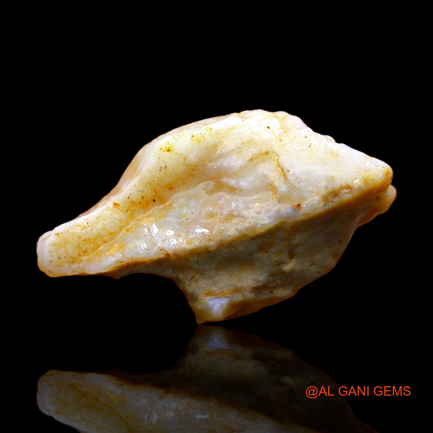 19.00 Cts Natural Australian Fire Opal Loose Gemstone Fancy Rough 31x17x9 mm RC-34