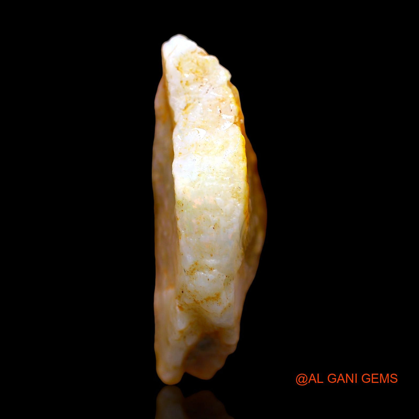 19.00 Cts Natural Australian Fire Opal Loose Gemstone Fancy Rough 31x17x9 mm RC-34