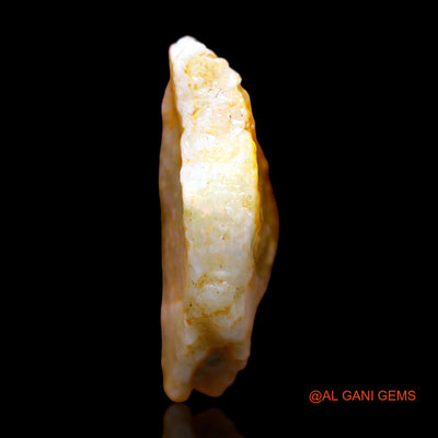 19.00 Cts Natural Australian Fire Opal Loose Gemstone Fancy Rough 31x17x9 mm RC-34