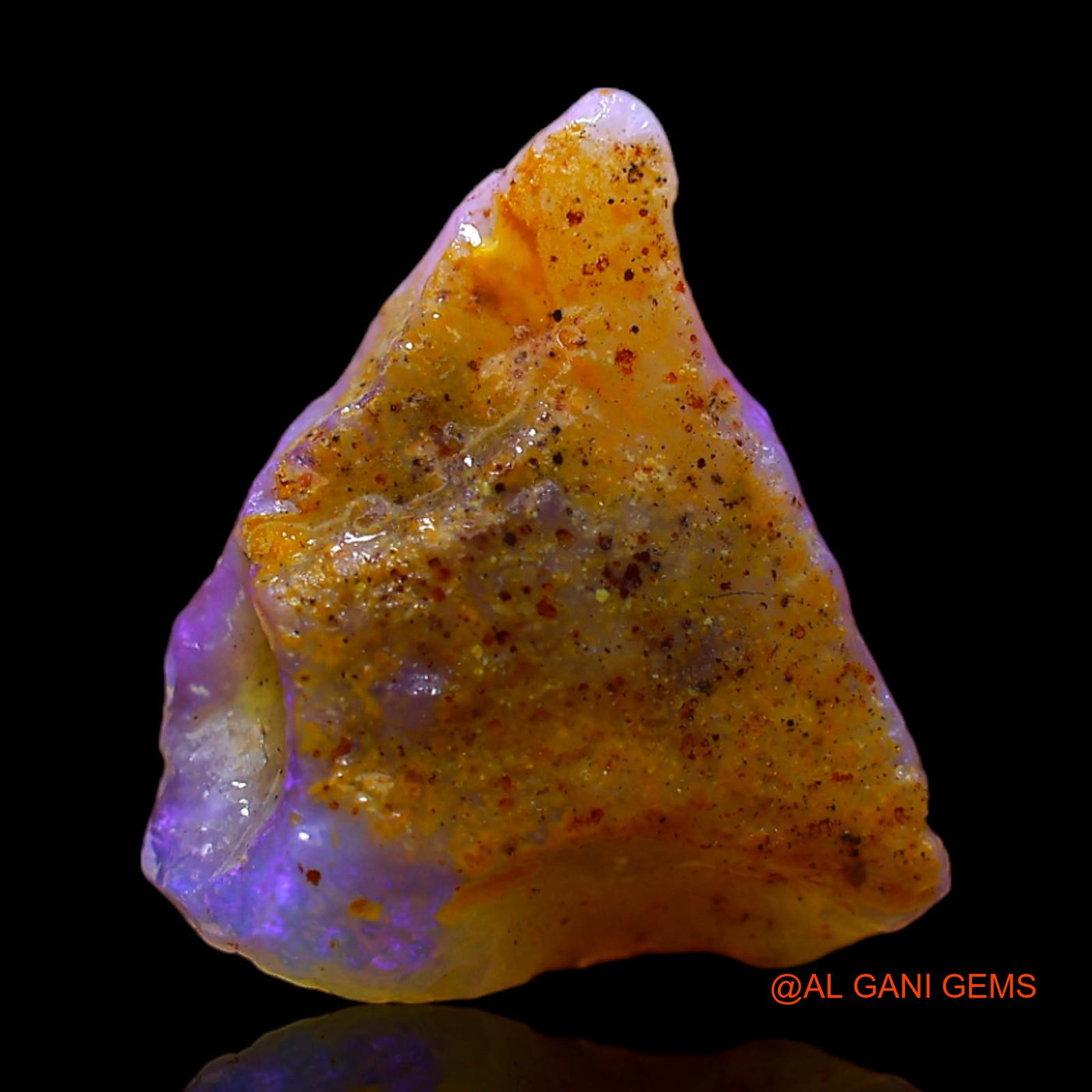 3.00 Cts Natural Australian Fire Opal Fancy Rough Loose Gemstone For Jewelry 14x12x3 mm RC-351