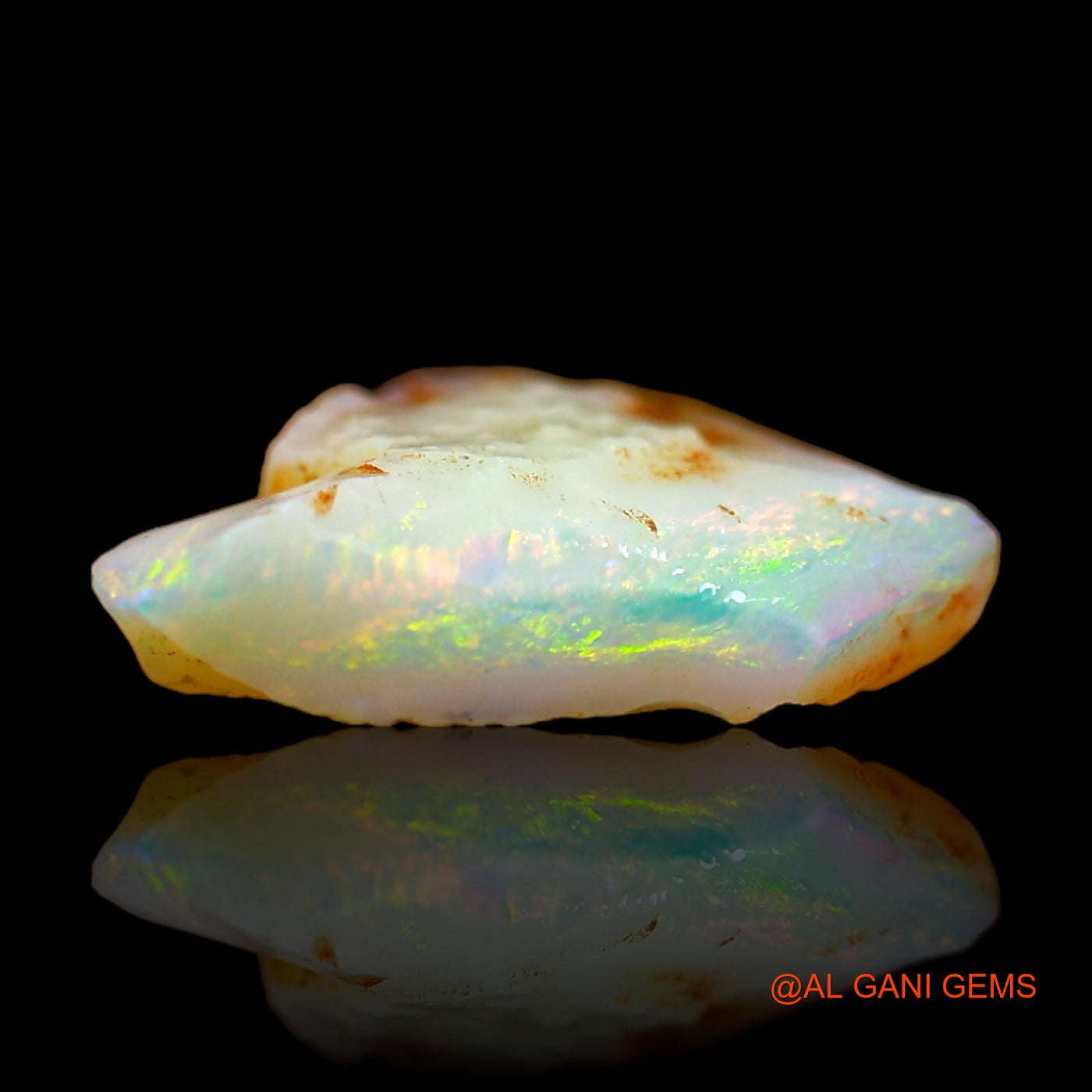 4.00 Cts Natural Australian Fire Opal Fancy Rough Loose Gemstone For Jewelry 13x12x4 mm RC-353