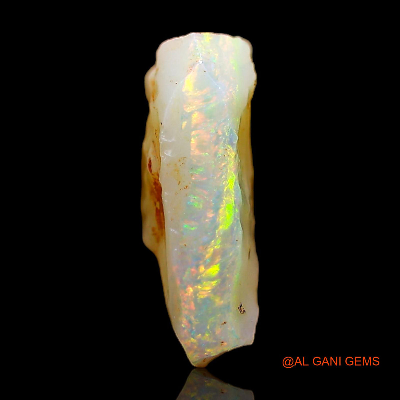 4.00 Cts Natural Australian Fire Opal Fancy Rough Loose Gemstone For Jewelry 13x12x4 mm RC-353