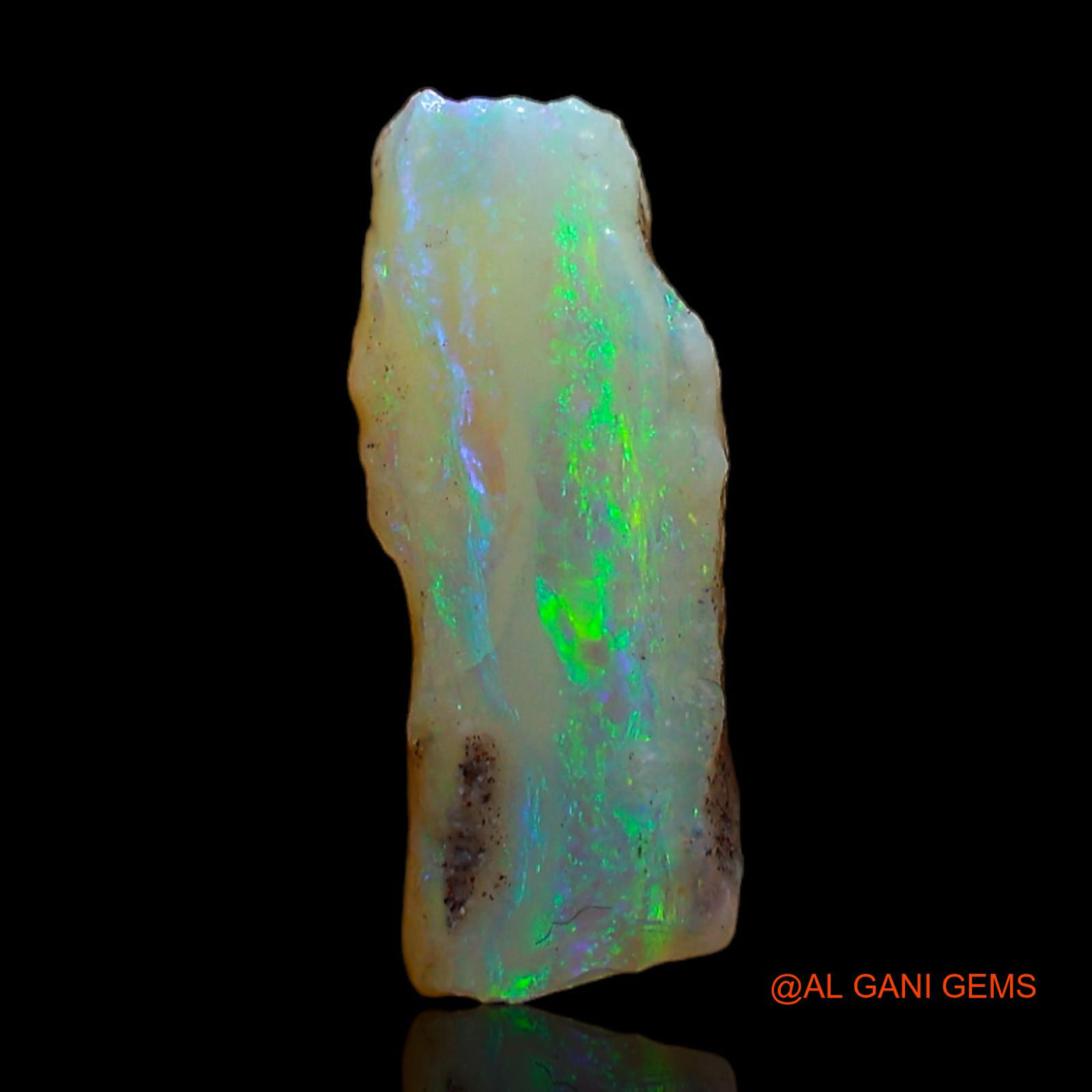 4.00 Cts Natural Australian Fire Opal Loose Gemstone Fancy Rough 13x12x5 mm RC-354