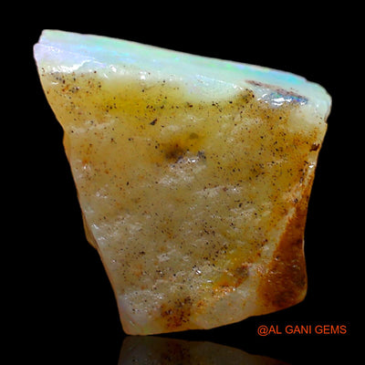 4.00 Cts Natural Australian Fire Opal Loose Gemstone Fancy Rough 13x12x5 mm RC-354