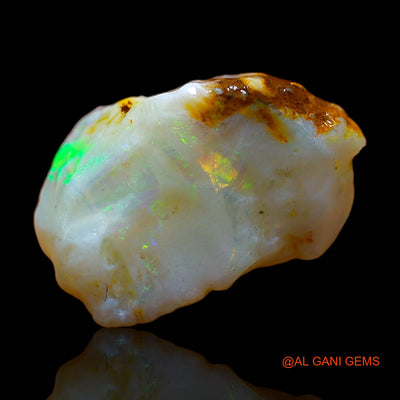 Natural Untreated Fire Opal Loose Gemstone Fancy Rough From Australia 3.00 Cts 15x10x5 mm RC-355