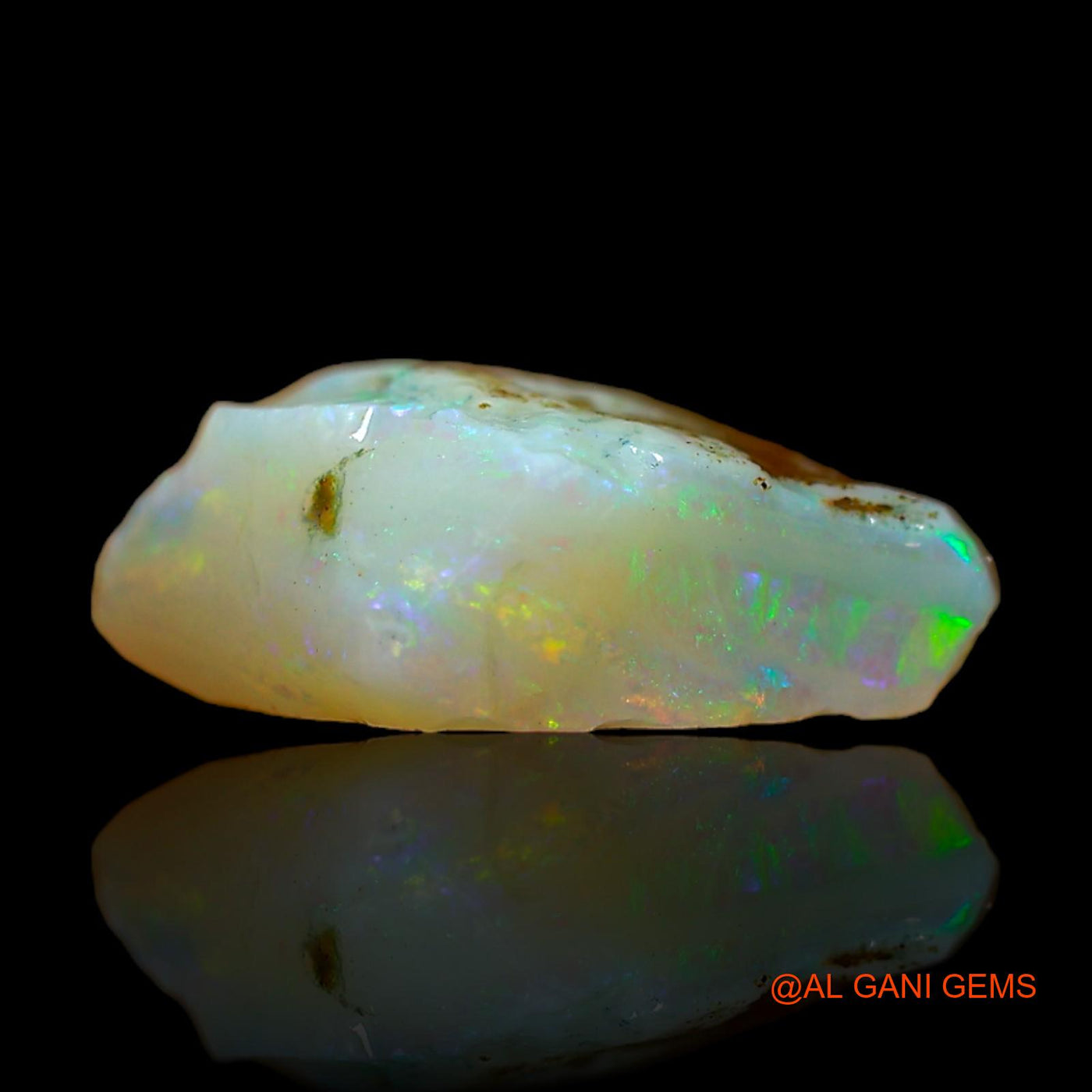 5.00 Cts Natural Australian Fire Opal Loose Gemstone Fancy Rough 15x10x5 mm RC-356