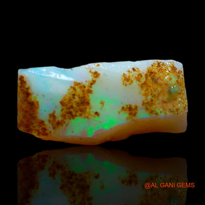 3.00 Cts Natural Australian Fire Opal Loose Gemstone Fancy Rough 16x7x5 mm RC-357