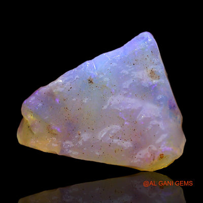 Natural Fire Opal Gemstone 3.00 Cts Loose Fancy Rough From Australia 14x10x4 mm RC-358