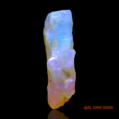Natural Fire Opal Gemstone 3.00 Cts Loose Fancy Rough From Australia 14x10x4 mm RC-358