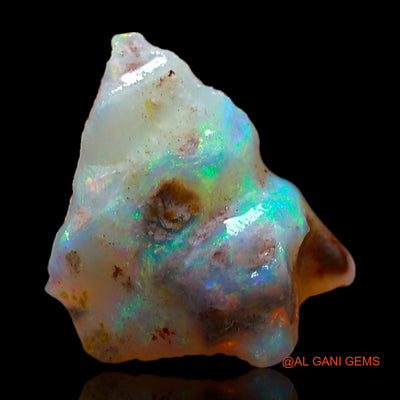4.00 Cts Natural Australian Fire Opal Loose Gemstone Fancy Rough 14x14x7 mm RC-368
