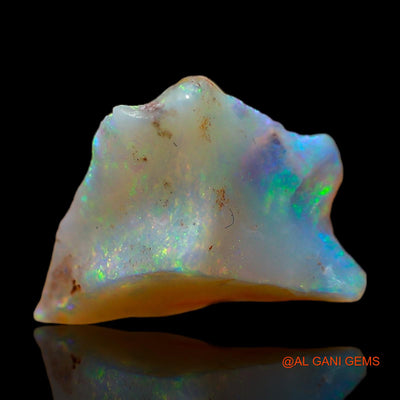 4.00 Cts Natural Australian Fire Opal Loose Gemstone Fancy Rough 14x14x7 mm RC-368