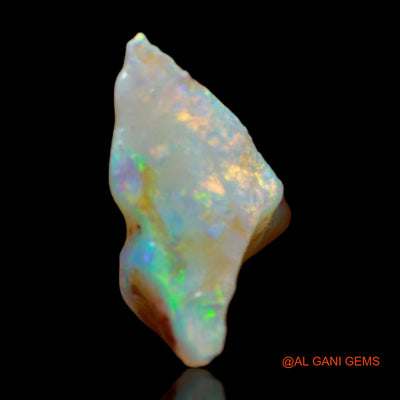 4.00 Cts Natural Australian Fire Opal Loose Gemstone Fancy Rough 14x14x7 mm RC-368