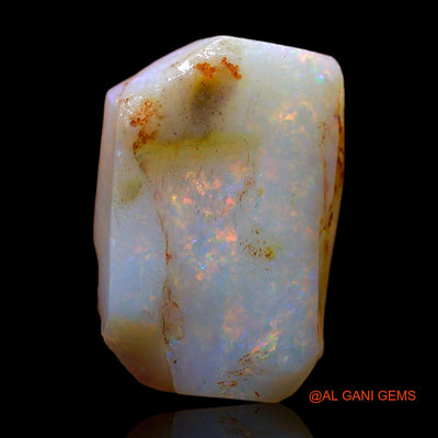 Natural Untreated Fire Opal Loose Gemstone Fancy Rough From Australia 5.00 Cts 14x9x4 mm RC-369